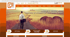 Desktop Screenshot of casadeltrattoresrl.com